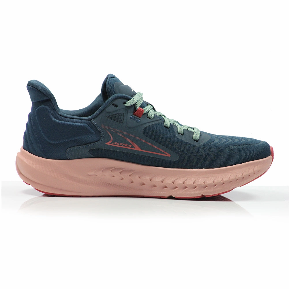 Altra Torin 7 Women's Running Shoe - Deep Teal/Pink Wide Shoes For Running