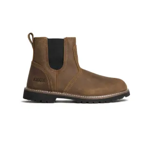 Boots Muk Luks Kodiak - Men's McKinney Chelsea Soft Toe Boots (KD0A4TESBRN)