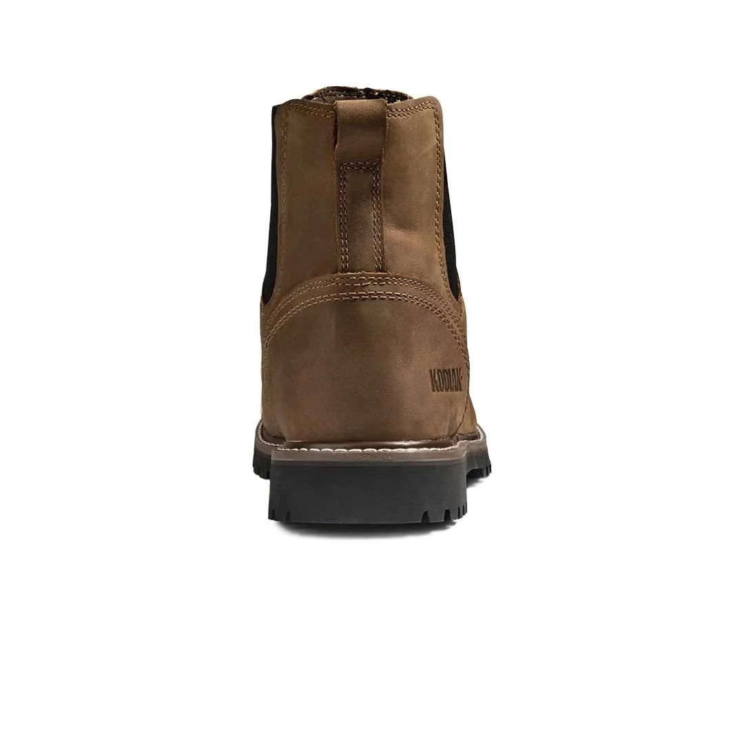Kodiak - Men's McKinney Chelsea Soft Toe Boots (KD0A4TESBRN) Play Boots On The Ground