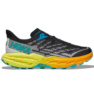 Men's Hoka Speedgoat 5, Black/Evening Primrose, 13 D Medium Shoes Vancouver Bc