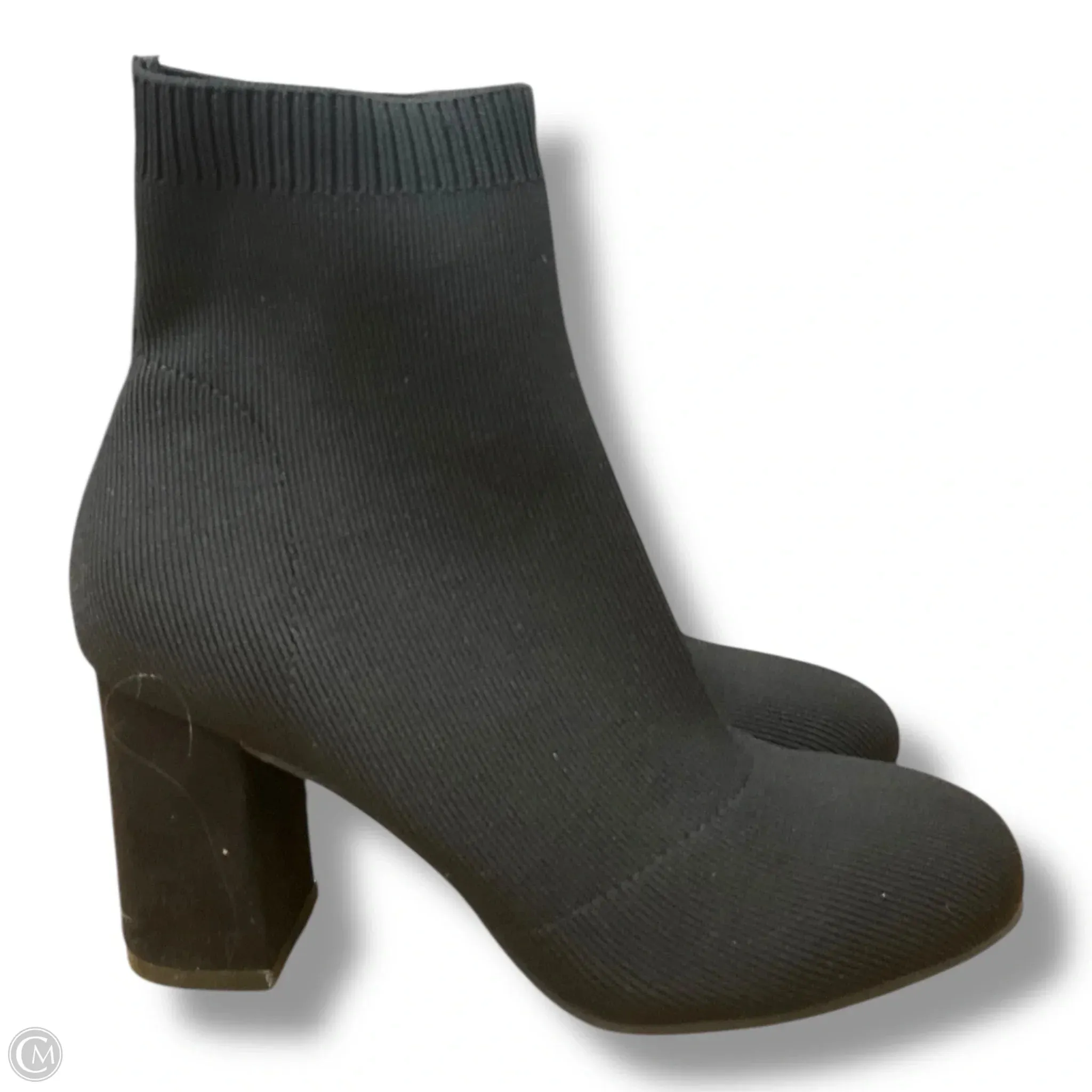 Boots Ankle Heels By Mia In Black, Size: 7 Cut Out Ankle Boots