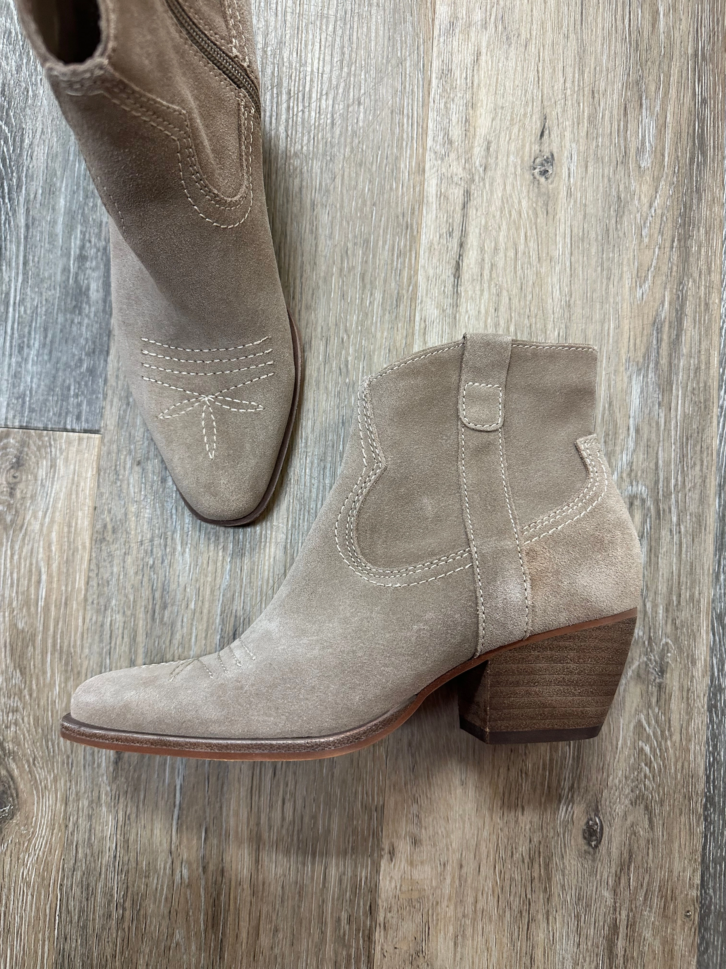 Compression Boots Benefits Boots Western By Dolce Vita In Taupe, Size: 6