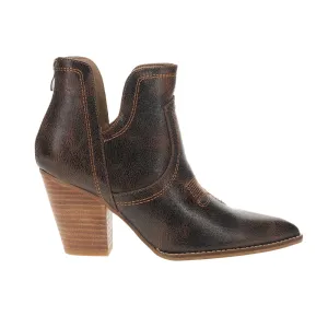 Smoke Show Cowboy Booties Butterfly Western Boots