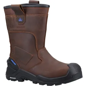 Boots With Round Toe Amblers Safety 983C Conqueror Rigger Boot
