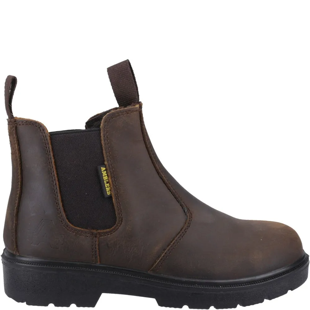 Wide Cowboy Boots Amblers Safety FS128 Hardwearing Pull On Safety Dealer Boot Size 10.5