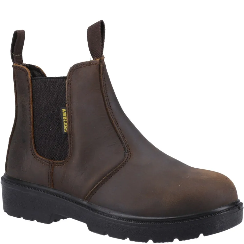 Amblers Safety FS128 Hardwearing Pull On Safety Dealer Boot Size 10.5 Tabi Boots Sale