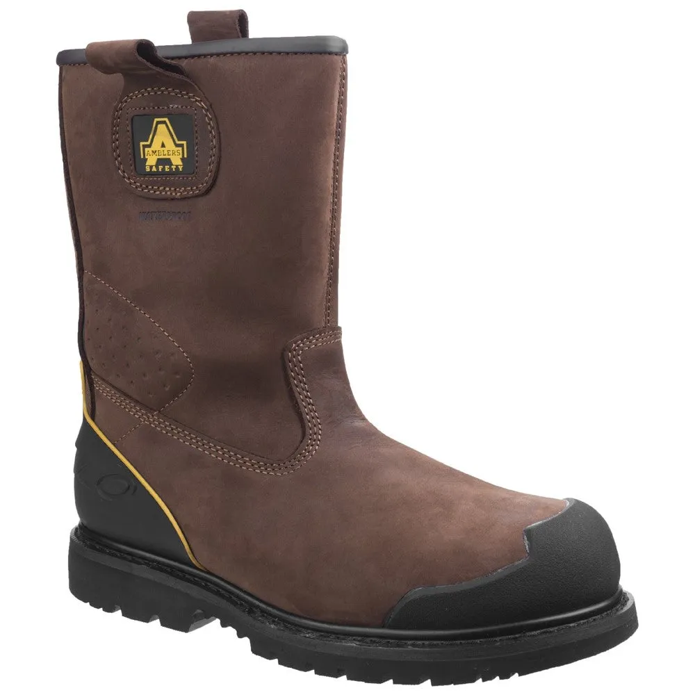 Polo Winter Boots Amblers Safety FS223 Goodyear Welted Waterproof Pull on Industrial Safety Boot