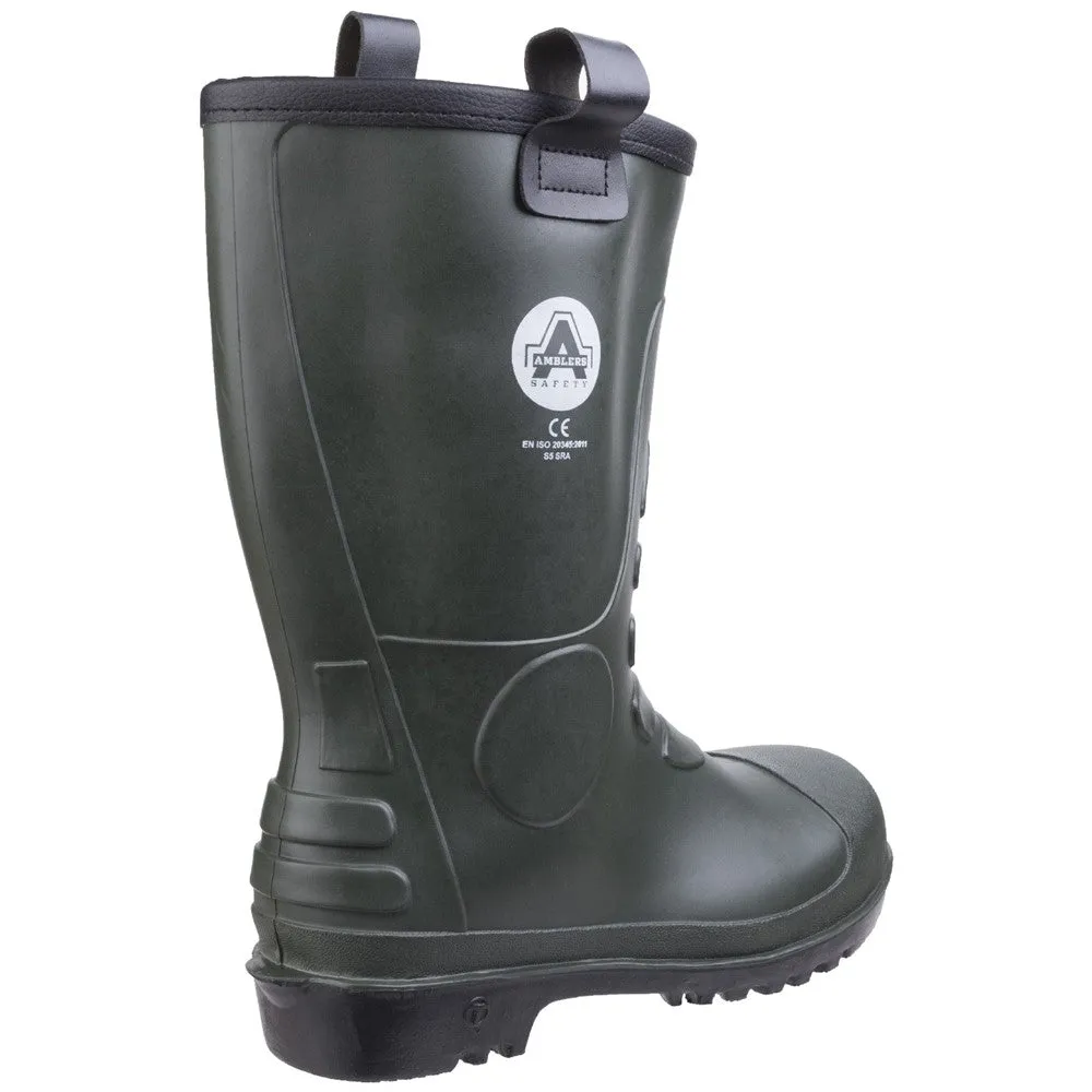 Pirate Buckle Boots Amblers Safety FS97 PVC Rigger Safety Boot