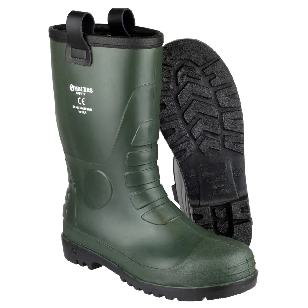 Amblers Safety FS97 PVC Rigger Safety Boot Bunny Boots