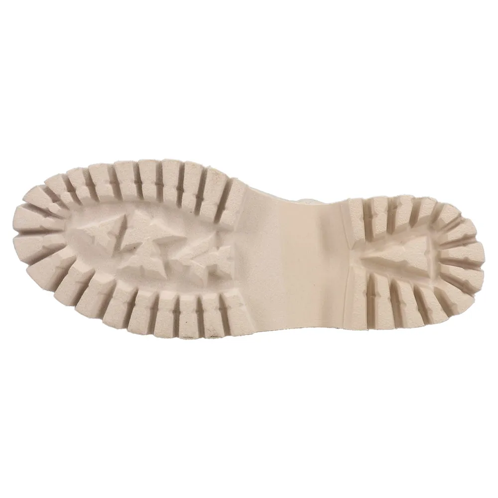 Whatever Croc Embossed Round Toe Chelsea Booties Internet Stream Relief Boots