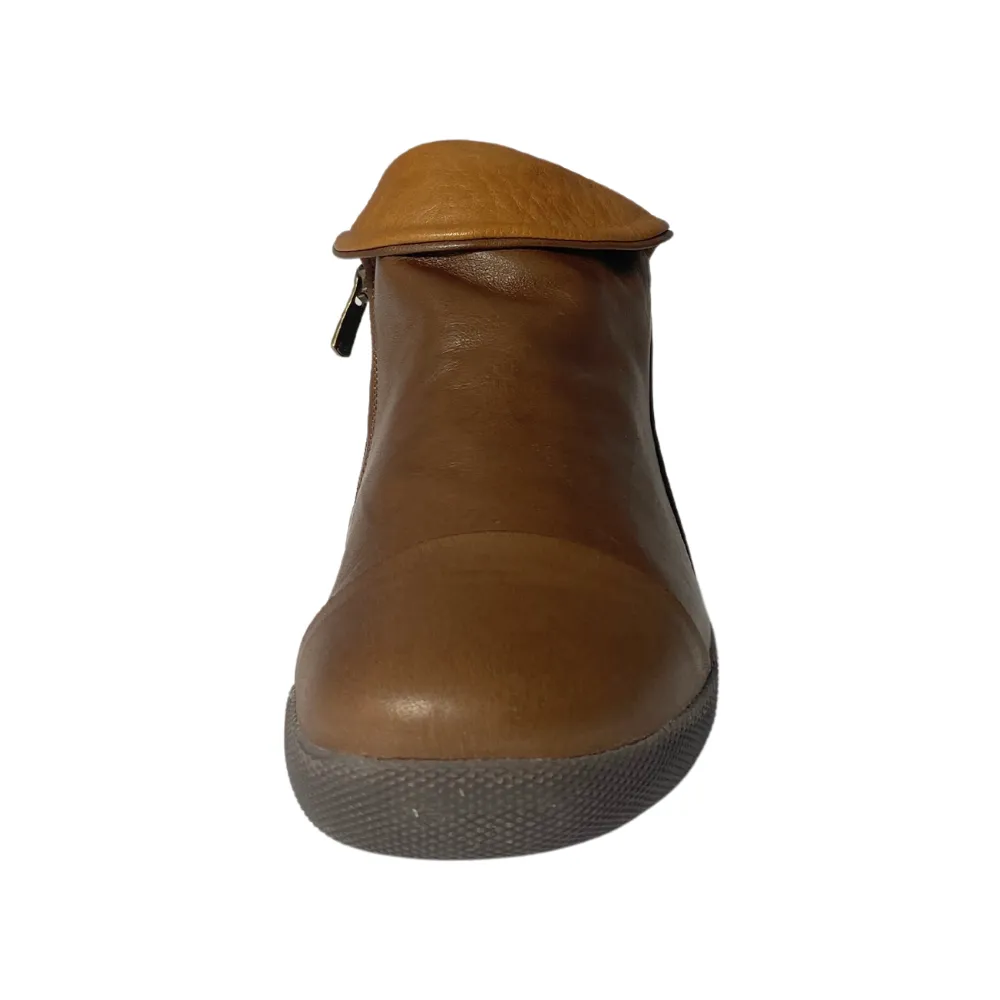 Suede Slip On Clogs Andrea Conti Flipside Dark Brown/Cognac Shoe (Women's)