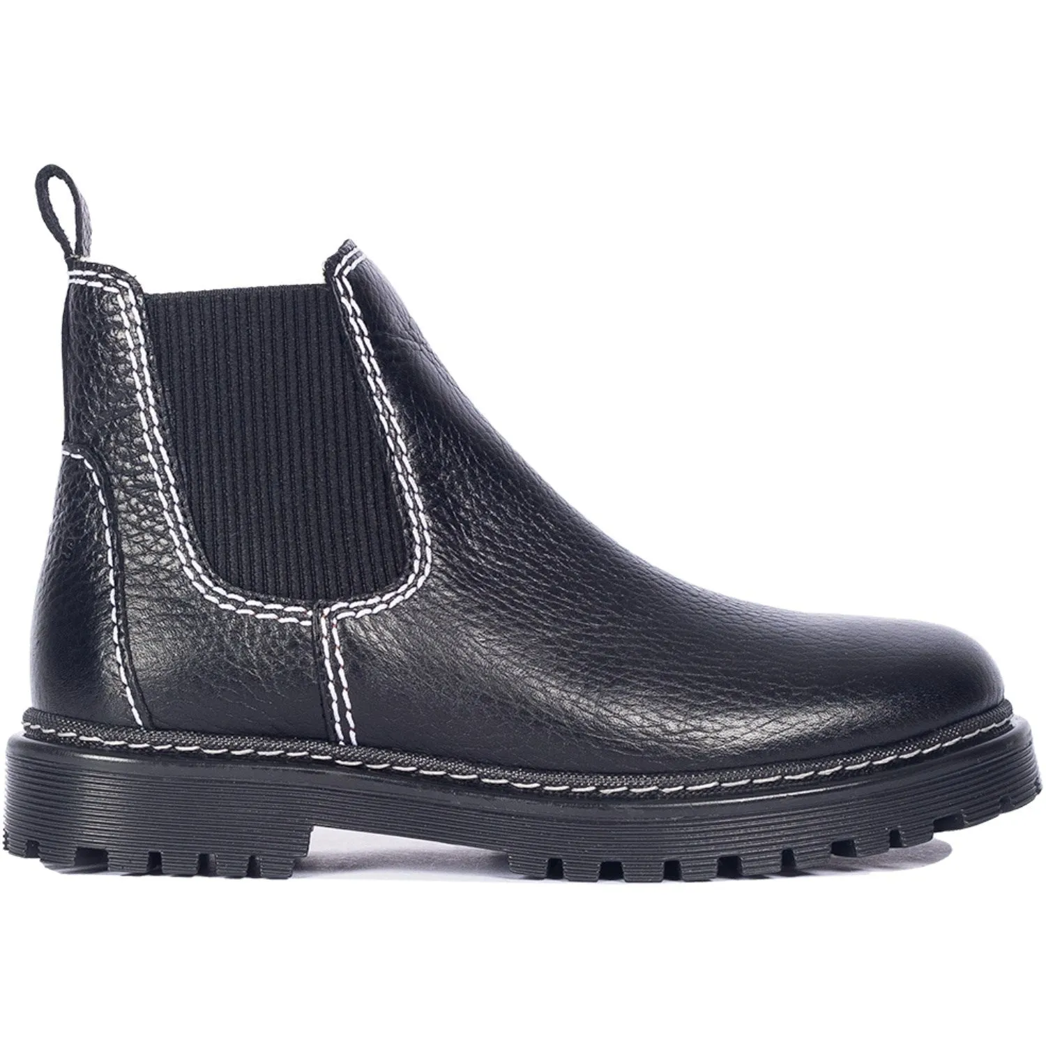 Danner Chukka Boots Angulus Black/Black Chelsea boot with soft wool lining