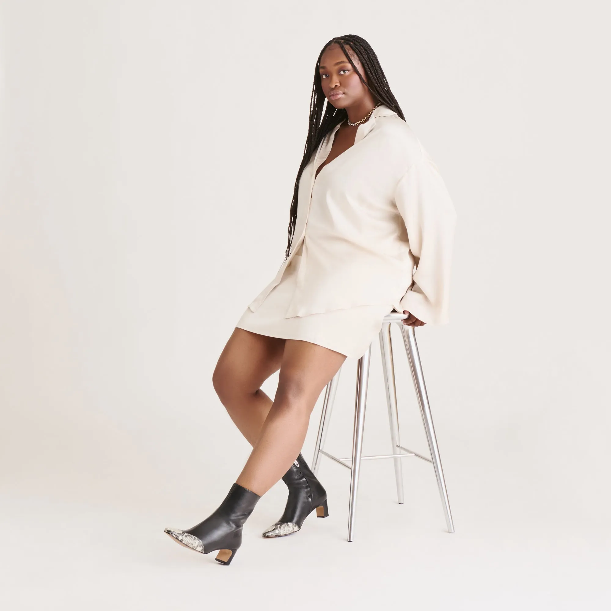 Martin Boots ANIKA BOOTS BLACK MULTI LEATHER