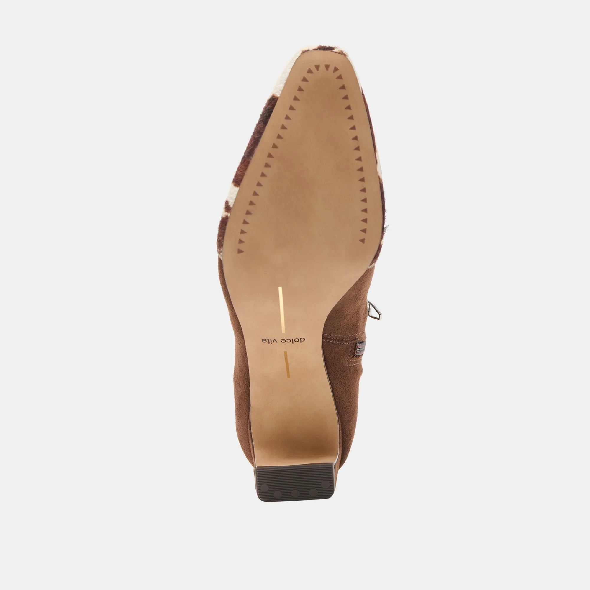 Insulated Safety Toe Boots ANIKA BOOTS DK BROWN MULTI STELLA SUEDE