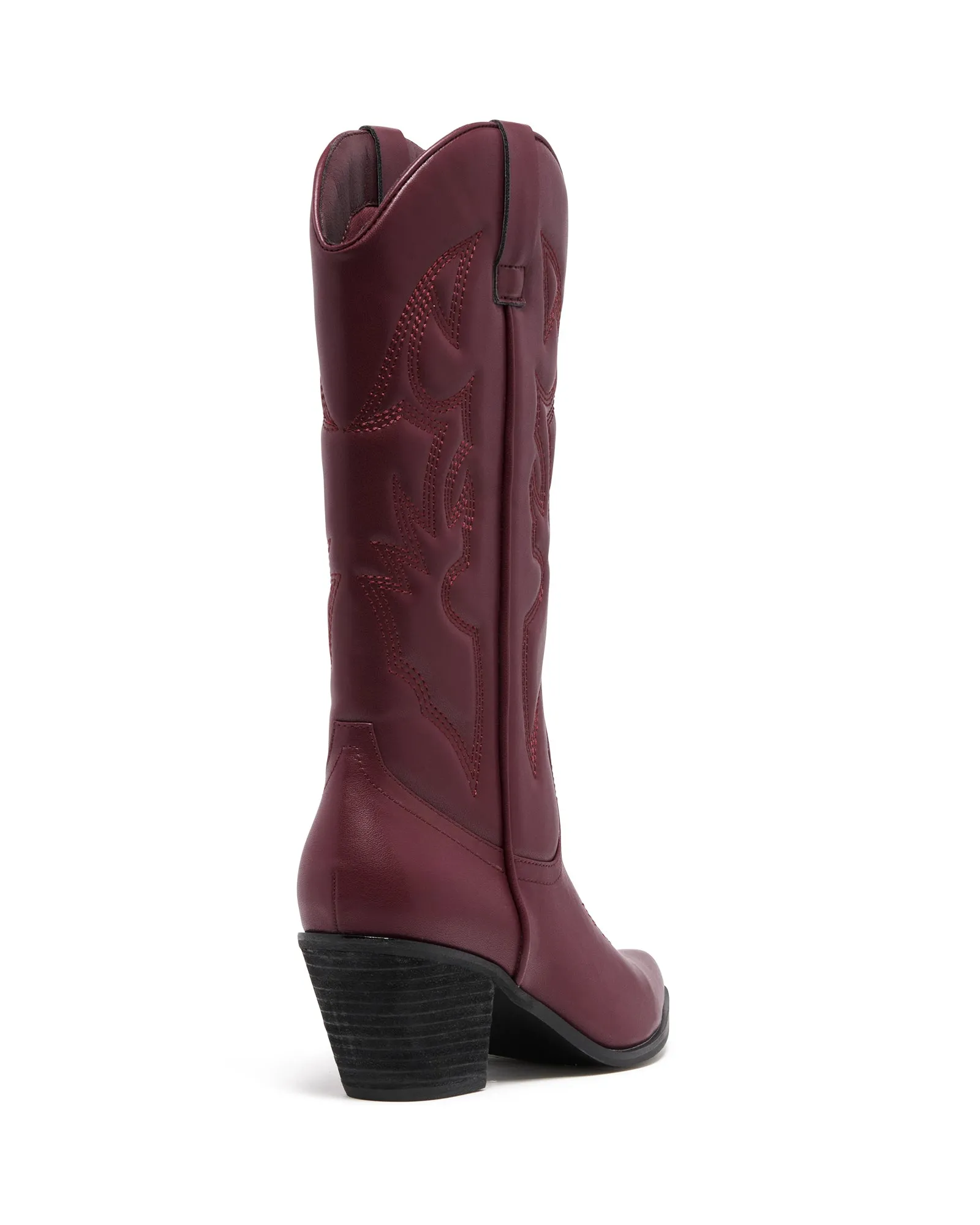 Clayton Cowboy Boot Bordeaux Blackjack Boots