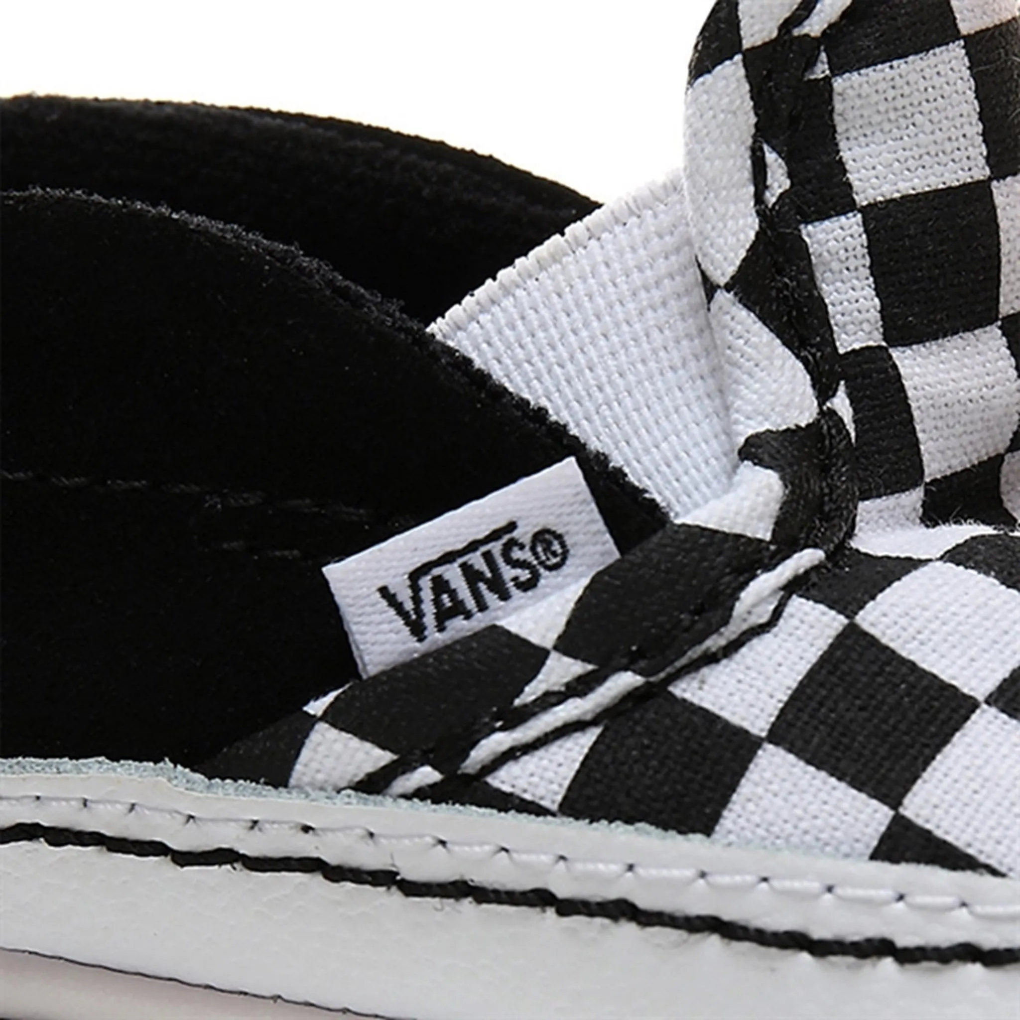 Lebron Sneakers VANS IN Slip-On V Crib Sneakers Checker Black/True White