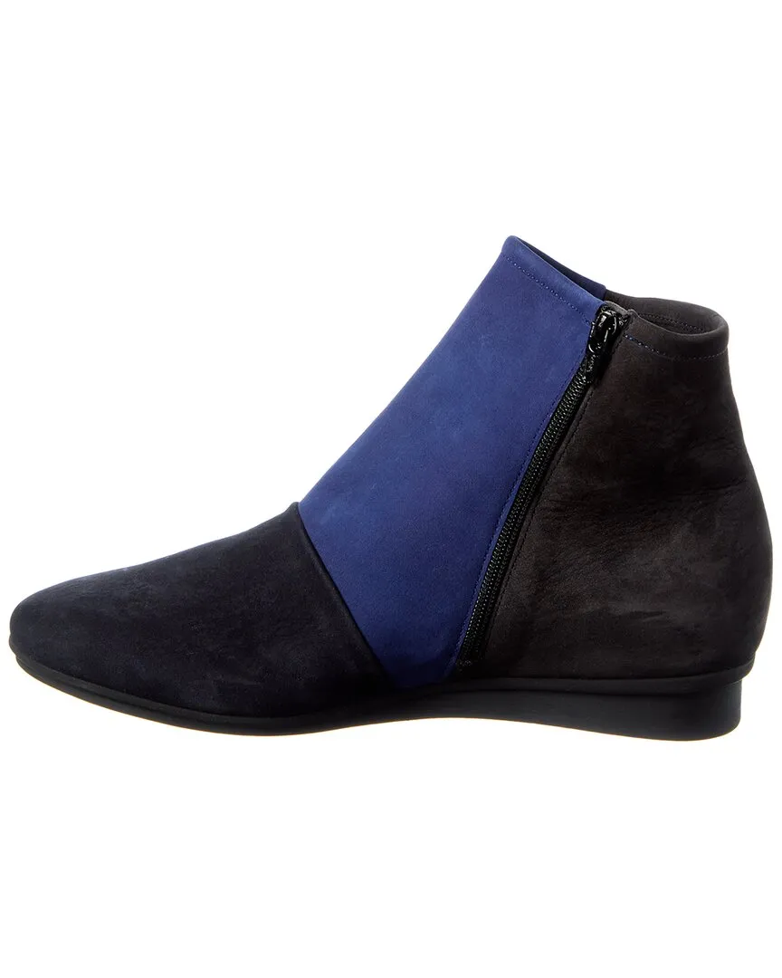 Over Knee Suede Black Boots Arche Ninaty Suede Bootie