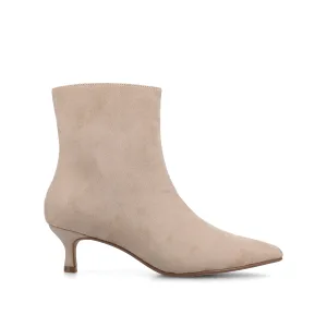 Ankle Boots With Fur ARELY POINTED TOE BOOTIES