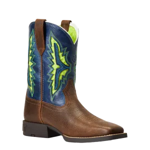 Skis And Boots Ariat Children's Koel VentTEK Rowdy Rust Square Toe Boots 10040259