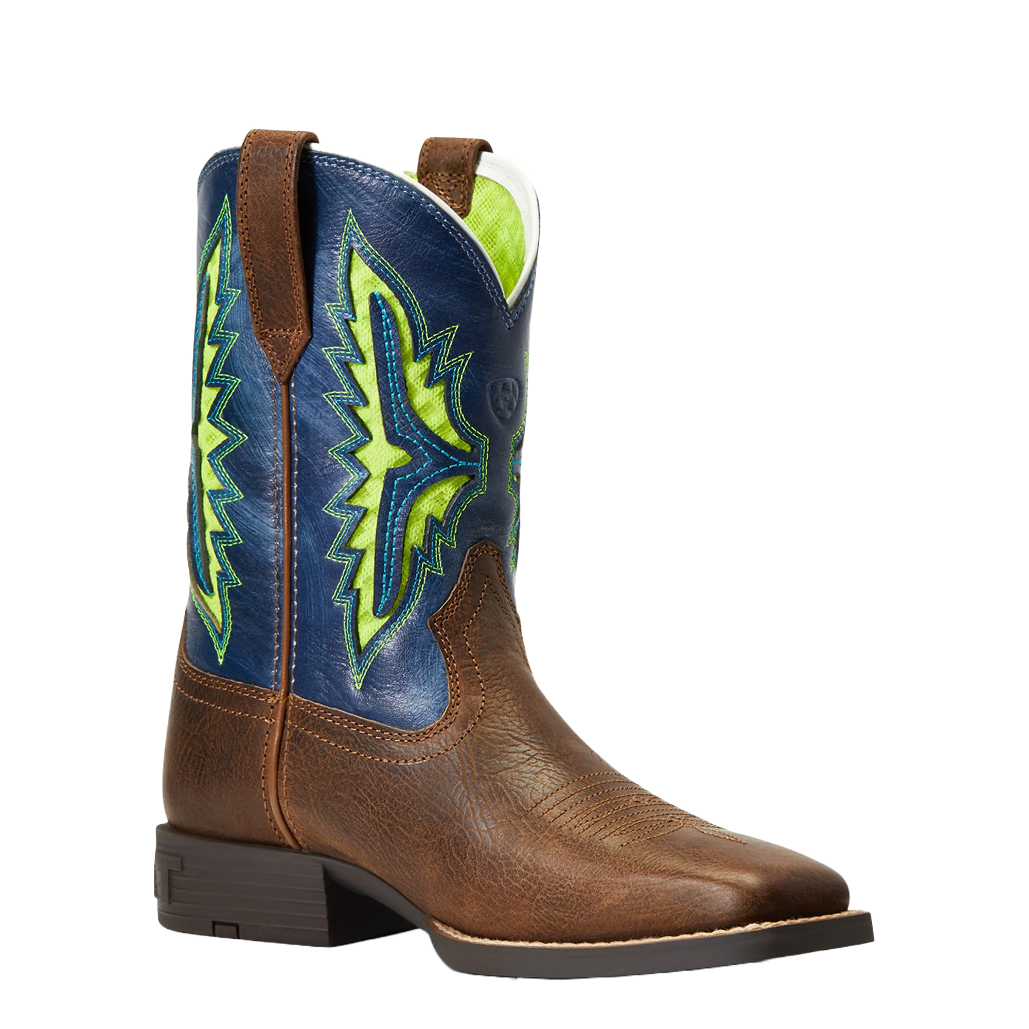 Drake Boots Ariat Children's Koel VentTEK Rowdy Rust Square Toe Boots 10040259