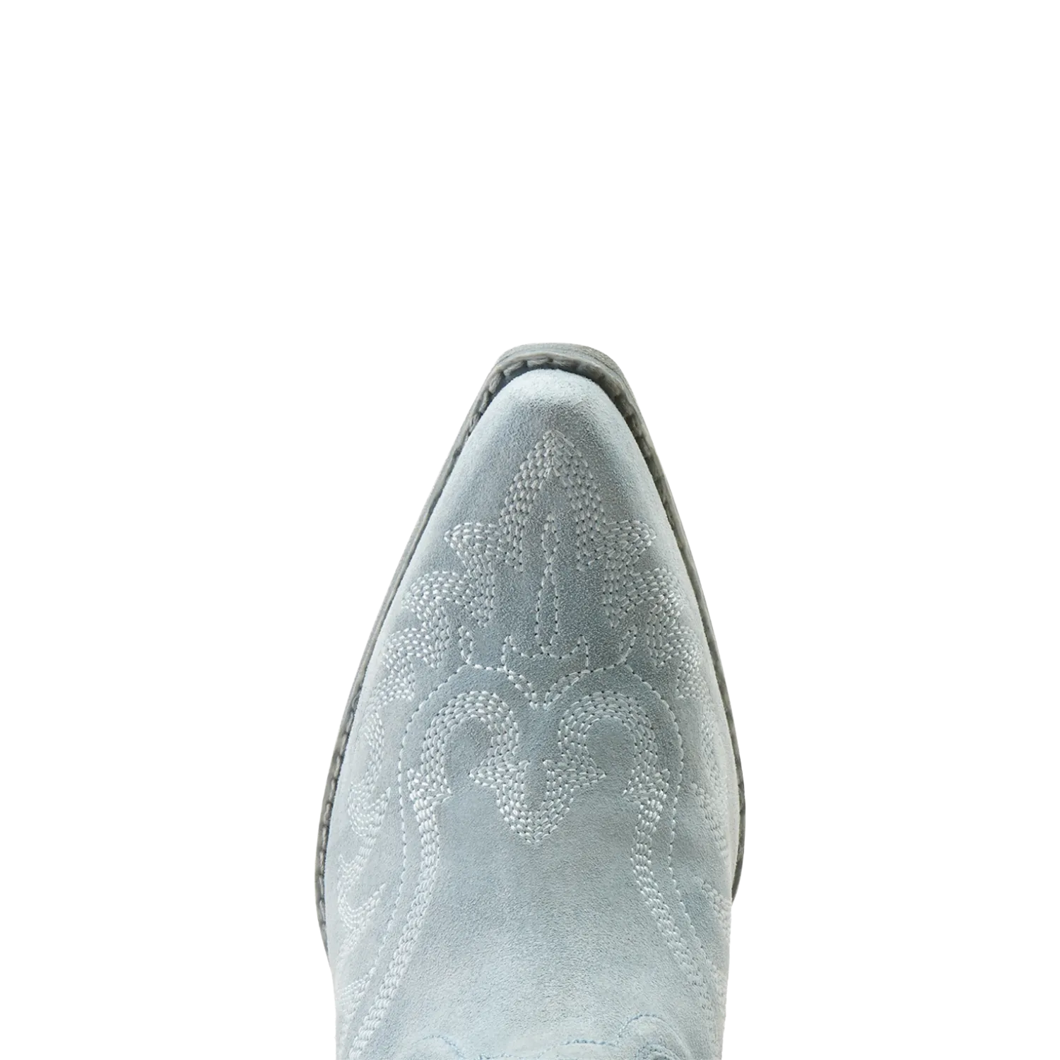 Ariat Ladies Chandler Baby Blue Jean Suede Western Booties 10050898 Adorable Rain Boots