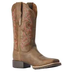 Ivory Cowboy Boots Ariat Ladies Hybrid Rancher Stretchfit Pebble Pull On Boots 10042385