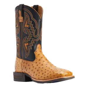 Ariat Men's Dagger Antique Saddle  Square Toe Boots 10042474 Tall Dress Boots Wide Calf