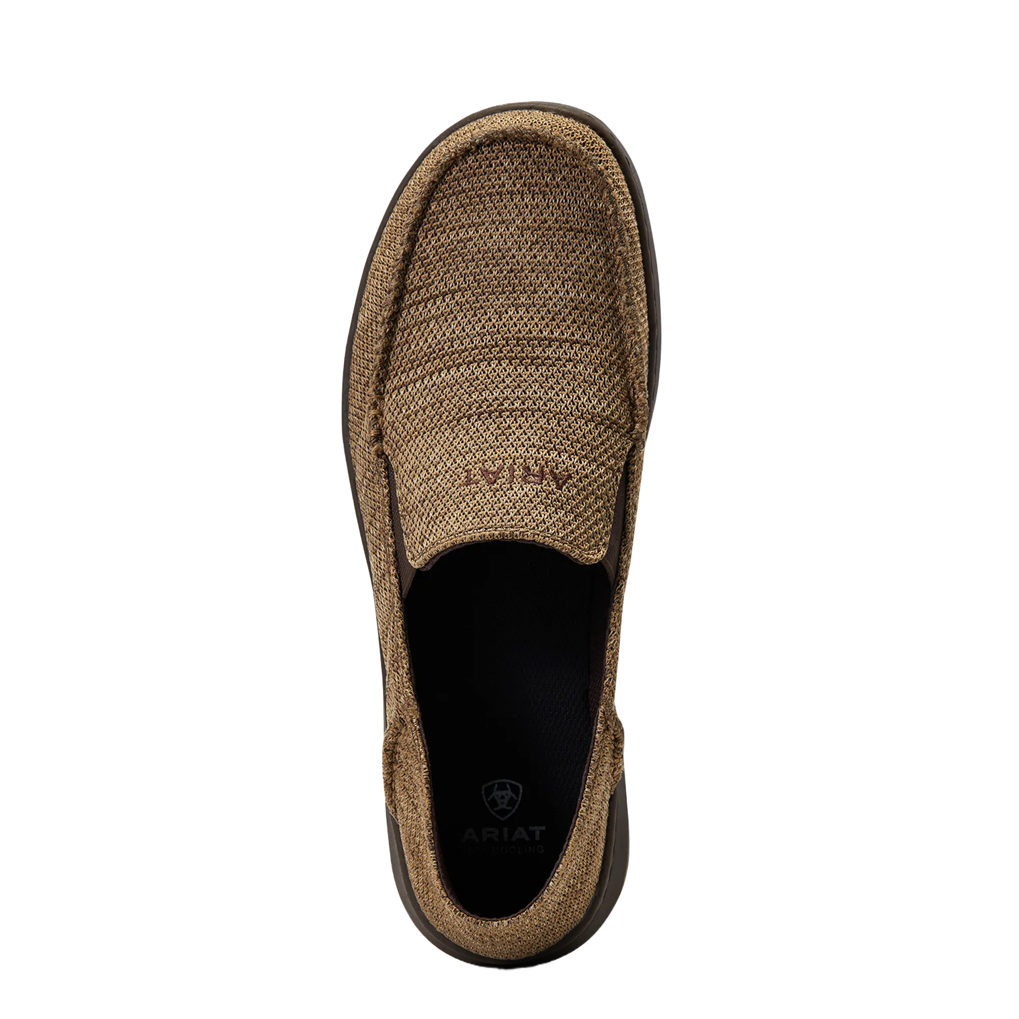 Trendiest Tennis Shoes Ariat Men's Hilo 360 Moc Toe Heather Tan Casual Shoes 10040414