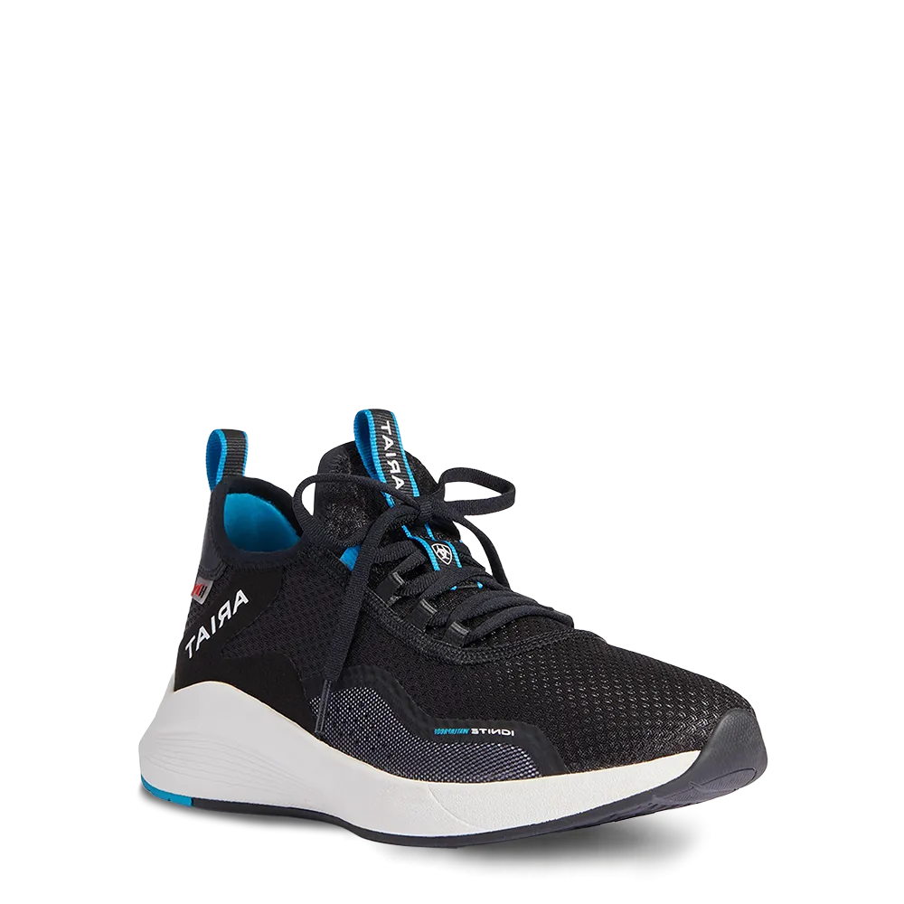 Best Cushion Tennis Shoes Ariat Men's Ignite Waterproof H2O Black Sneakers 10038439