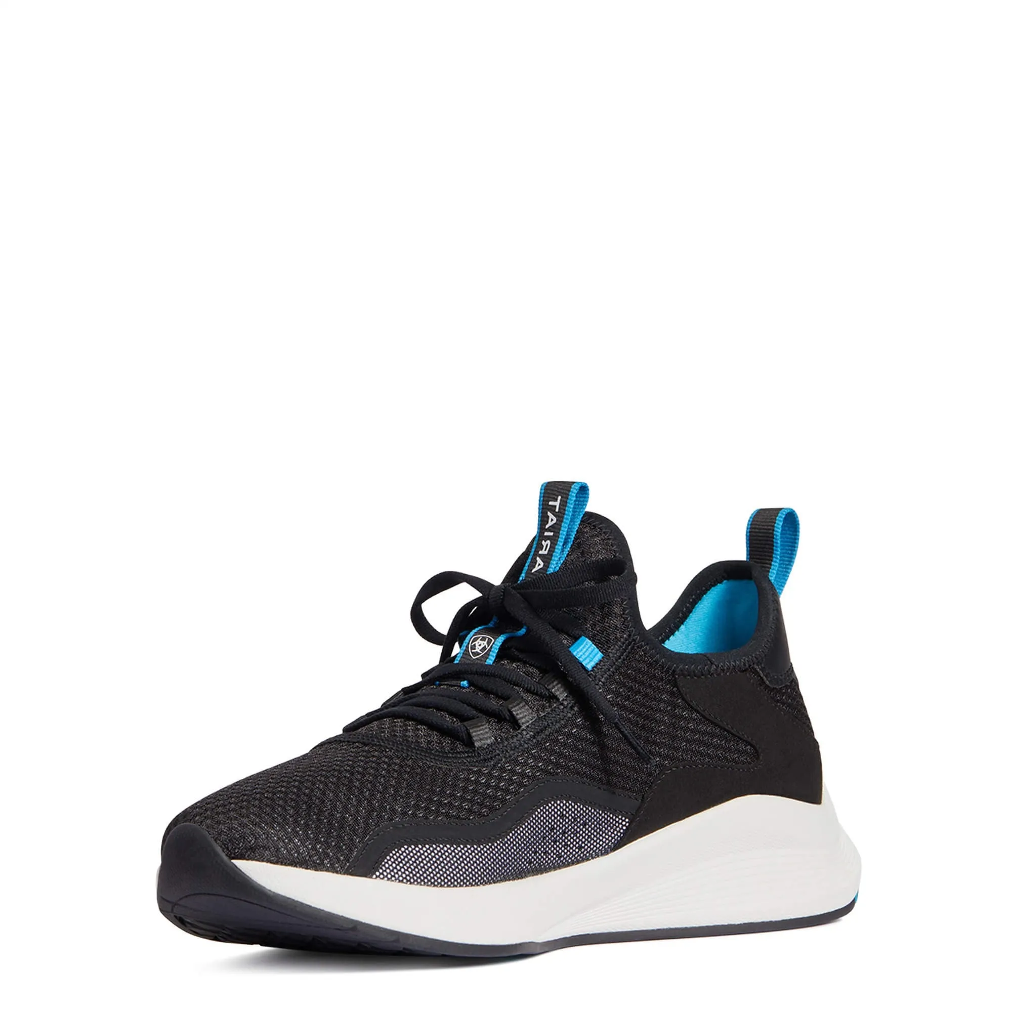 Ariat Men's Ignite Waterproof H2O Black Sneakers 10038439 Wide Toe Tennis Shoes