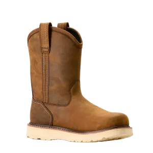 Western Ankle Boots Ariat Men's Rebar Wedge Pull On Work Boot 10053612