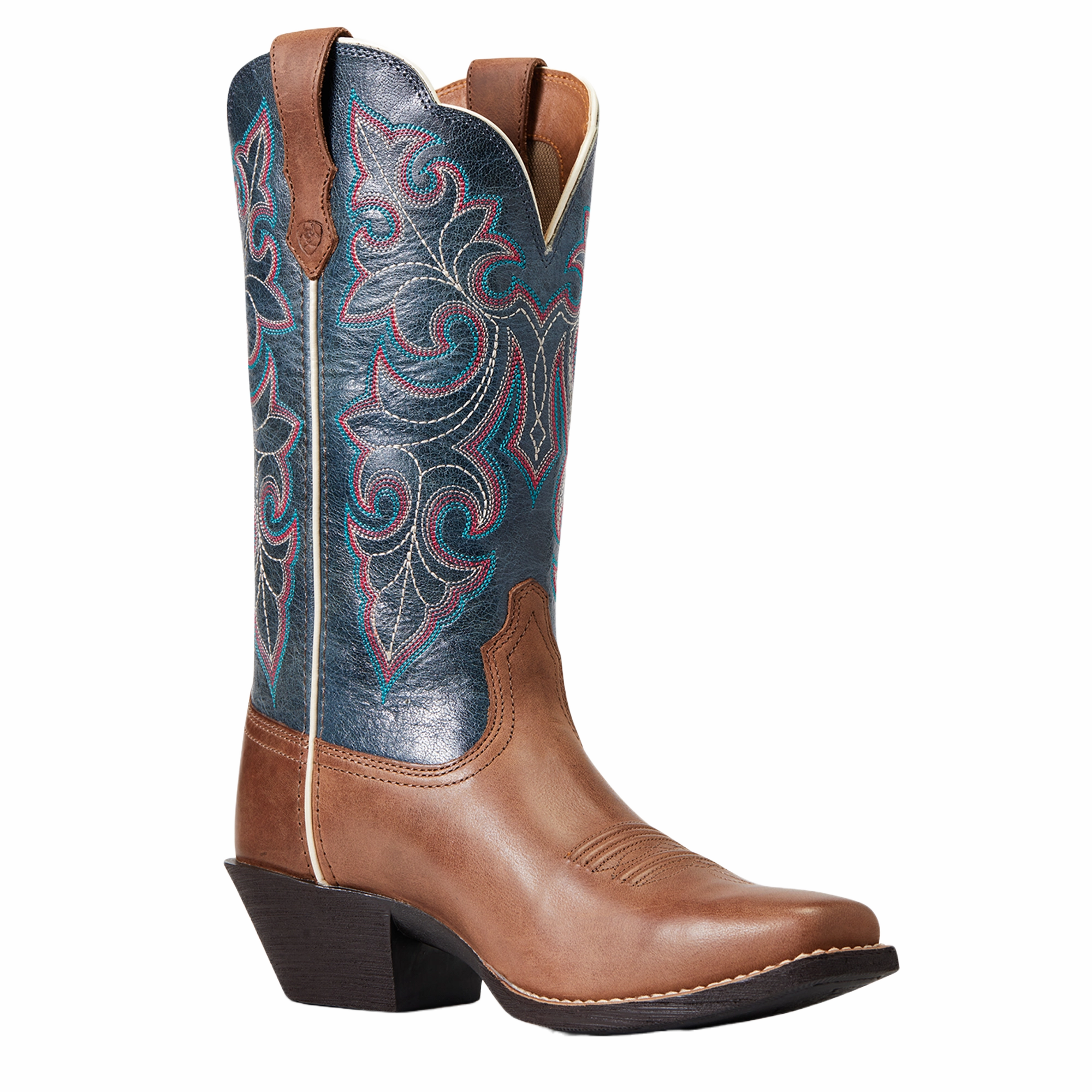 Ariat Ladies Round Up Storming Brown Square Toe Boots 10040446 Nancy Sinatra These Boots Are