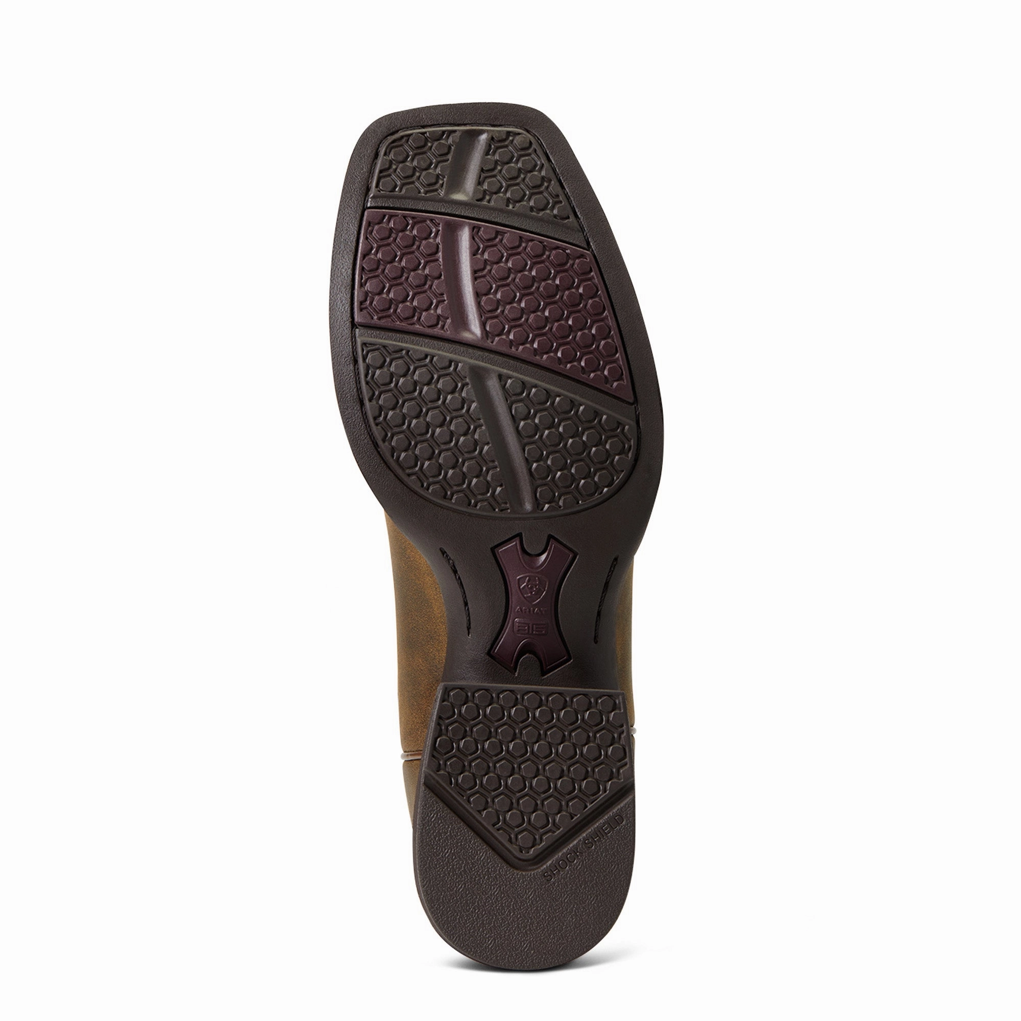 Boots With Socks Ariat Men's Brander Bear Brown Western Boots 10040409