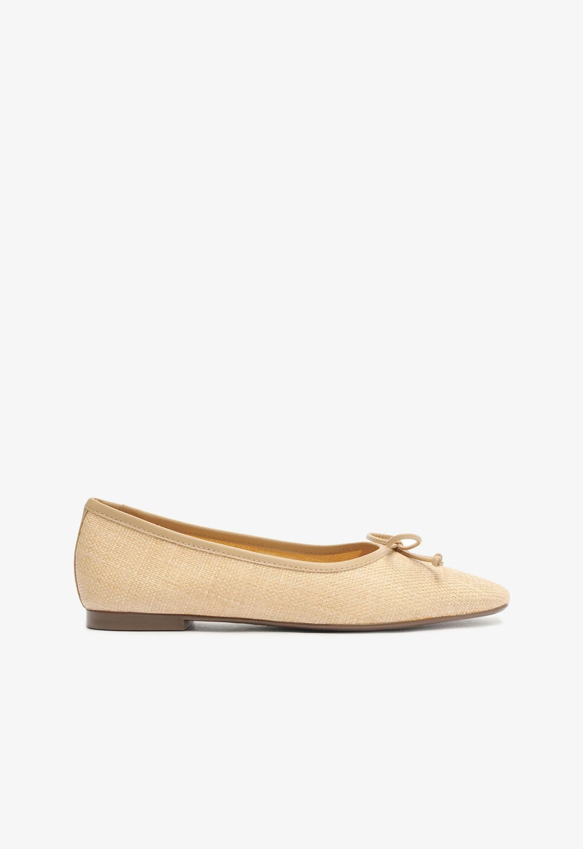 Arissa Straw Flat Flat Shoes 2025