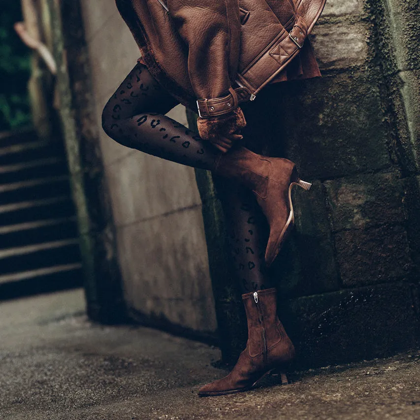 ARYA BOOTS DK BROWN STELLA SUEDE Sorrel Boots