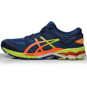 Asics Gel Kayano 26 Men's Running Shoe - Mako Blue/Sour Yuzu Trail Running Shoes Best