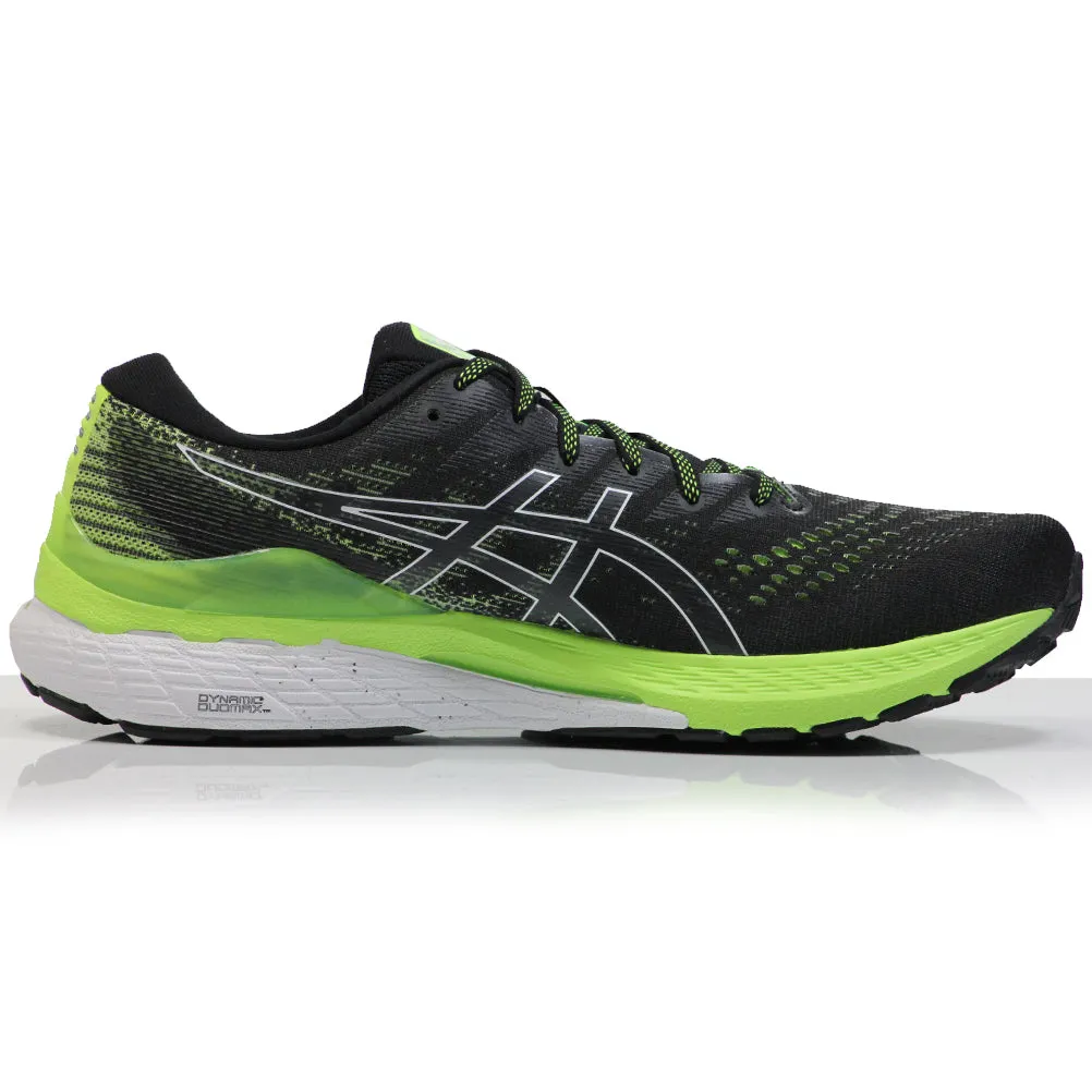 Running Shoe Store Nyc Asics Gel Kayano 28 Men's Running Shoe - Black/Hazard Green
