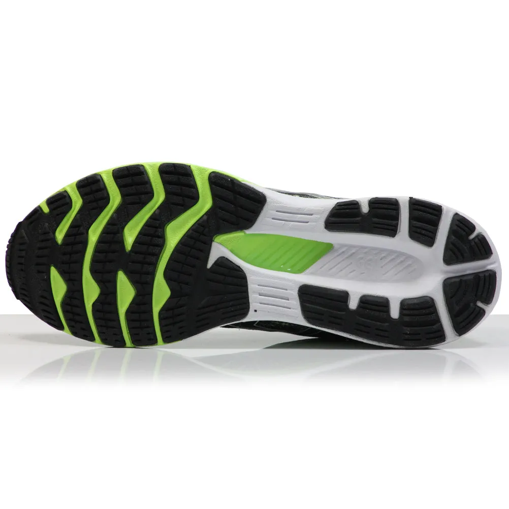 Tektrel Trail Running Shoe Asics Gel Kayano 28 Men's Running Shoe - Black/Hazard Green