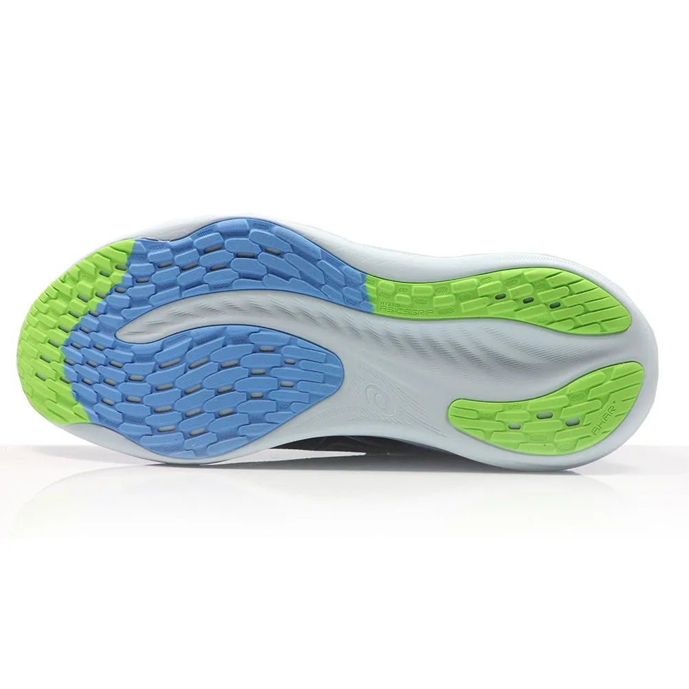 Cushion Running Shoes Asics Gel Nimbus 26 Men's Running Shoe - French Blue/Electric Lime