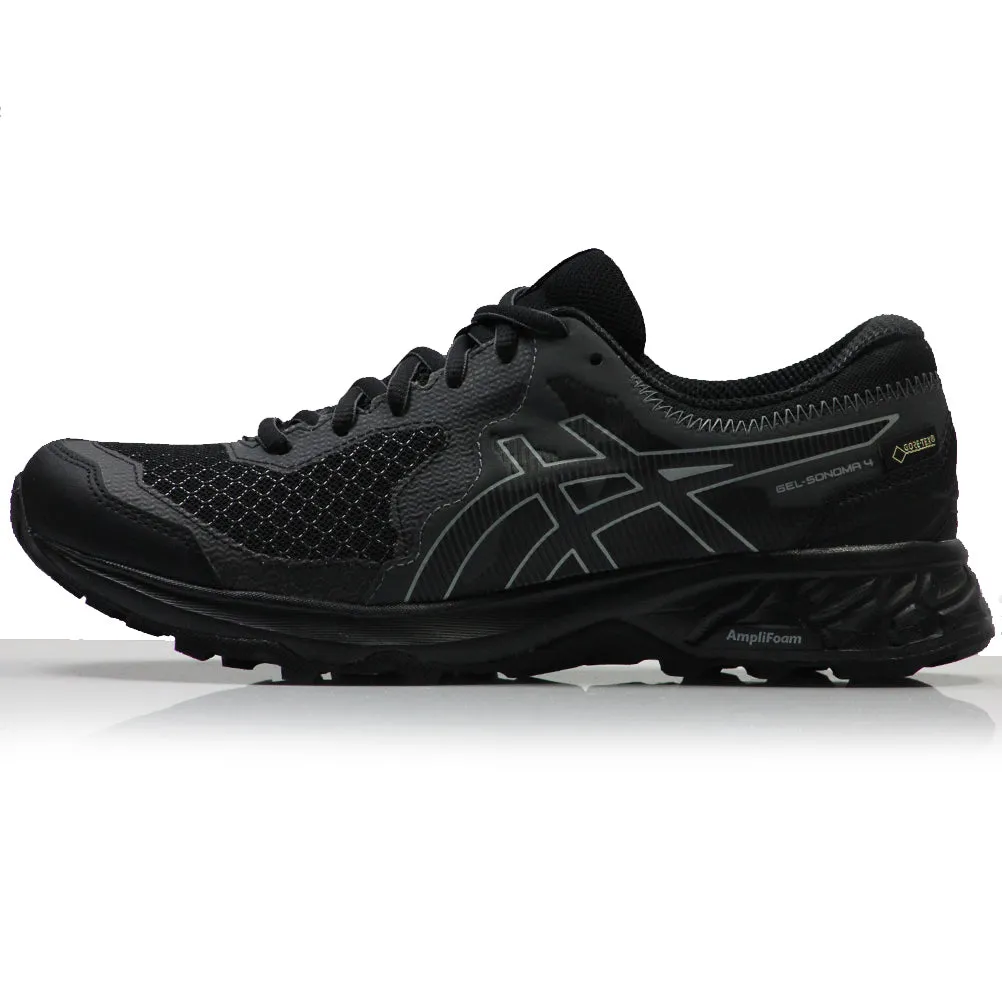 On Sale Running Shoes Asics Gel-Sonoma 4 G-TX Women's Trail Shoe - Black/Stone Grey