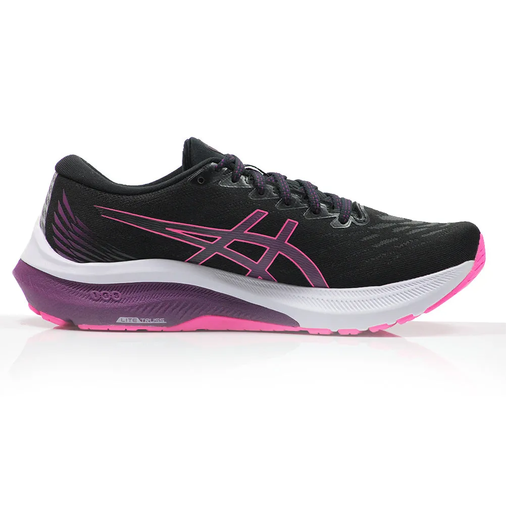 Asics GT-2000 v11 Women's Running Shoe - Black/Hot Pink 520 V8 Running Shoe