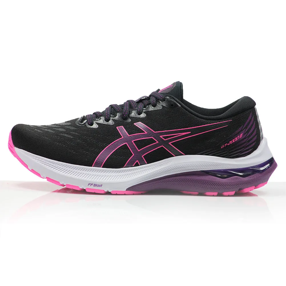 Asics GT-2000 v11 Women's Running Shoe - Black/Hot Pink Running New Shoes