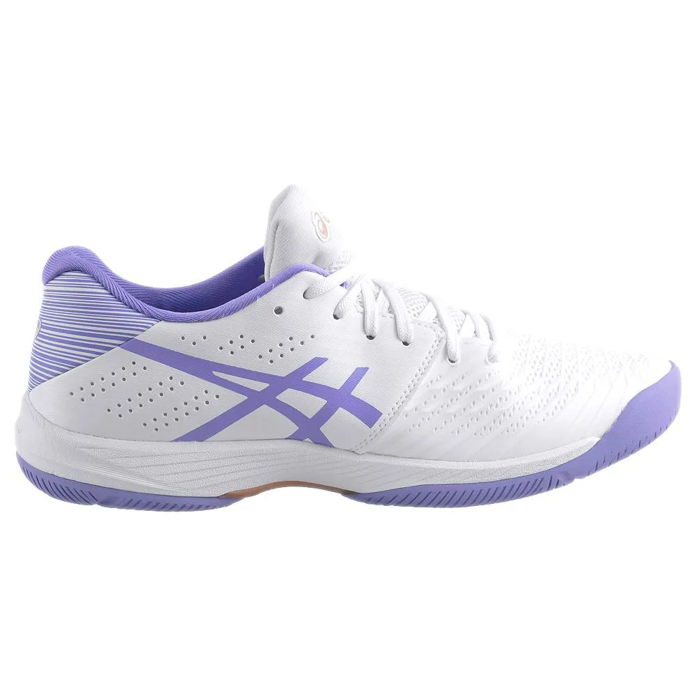 Pointed Toe Tennis Shoes Asics Women's Solution Swift FF - White/Amethyst