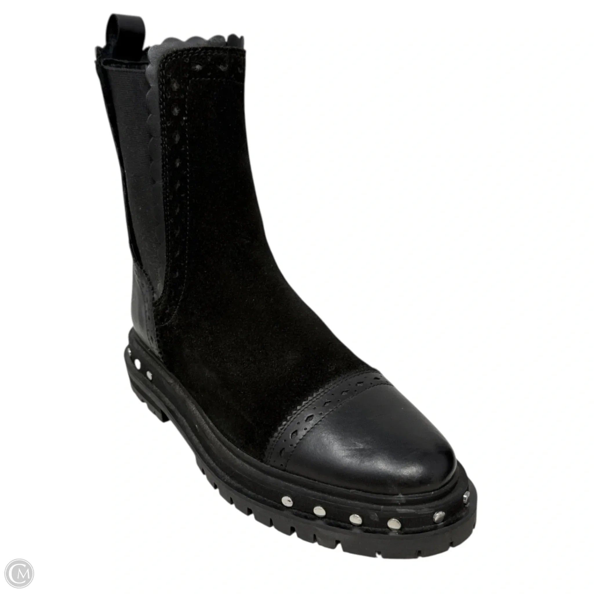 Atlas Chelsea Boots By Free People In Black, Size: 10 Caimen Boots