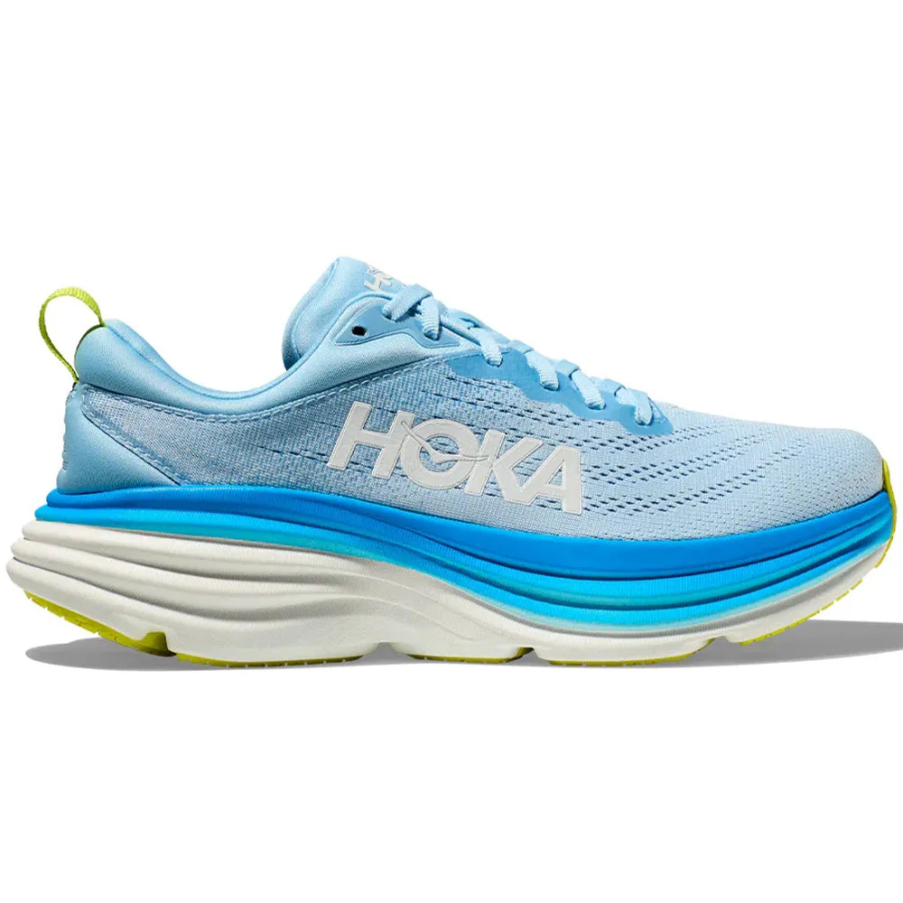 Men's Hoka Bondi 8, Airy Blue/Diva Blue, 11.5 D Medium Sale Coupon