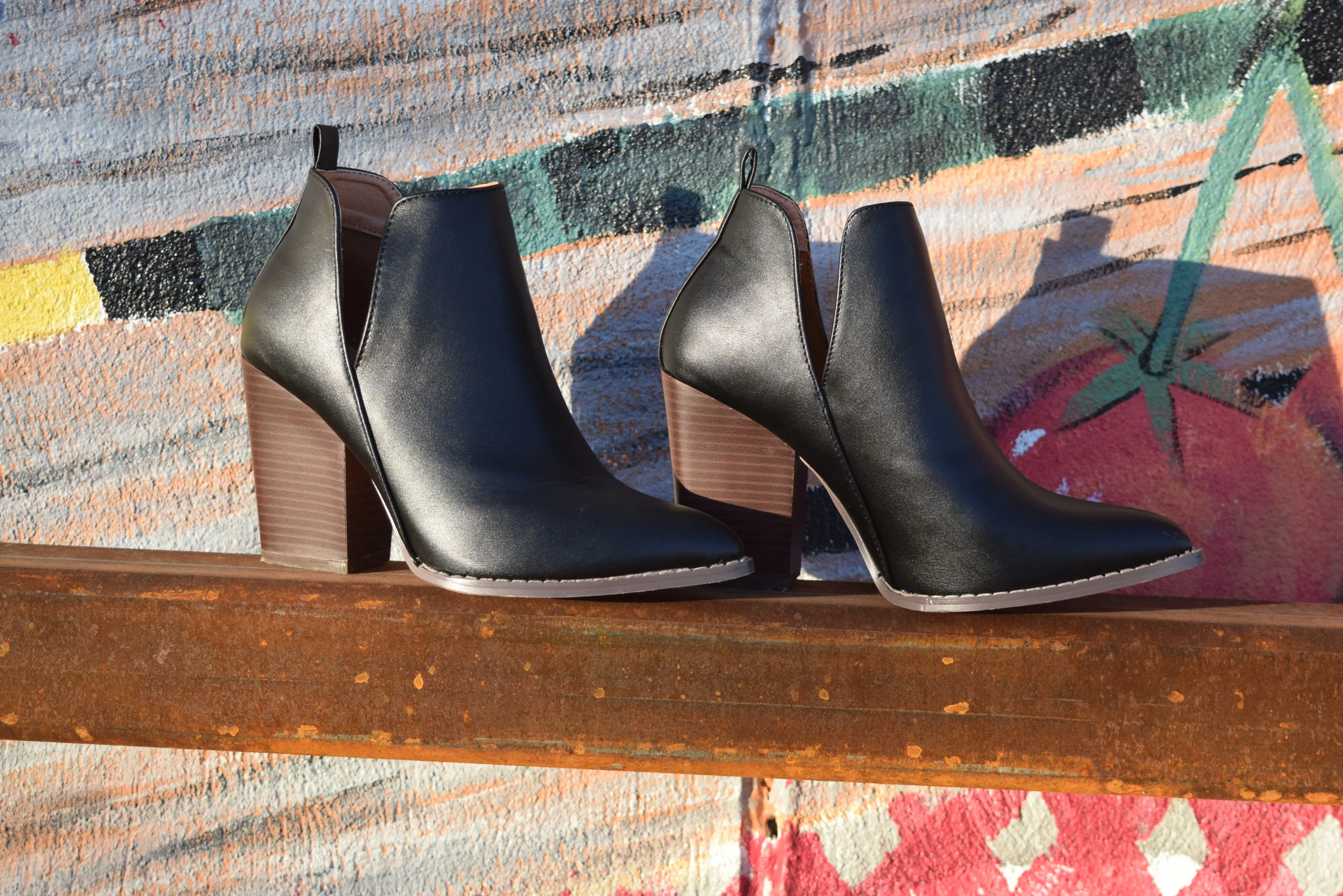 Rampage Boots The Aces Black Booties