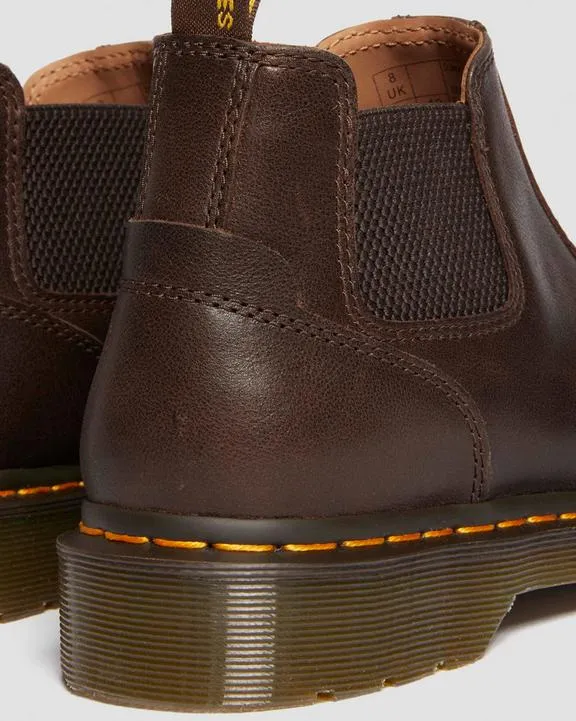 Steel Toe Muck Boots Dr. Martens 2976 Lo Brown - Womens