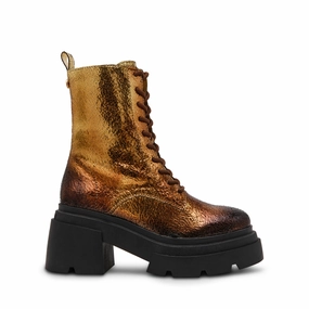 Tossup Bootie BRONZE/GOLD Kiss Boots