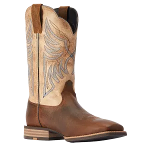 Ariat Men's Everlite Blazin Wheat Brown Square Toe Boots 10042436 Steel Tipped Boots