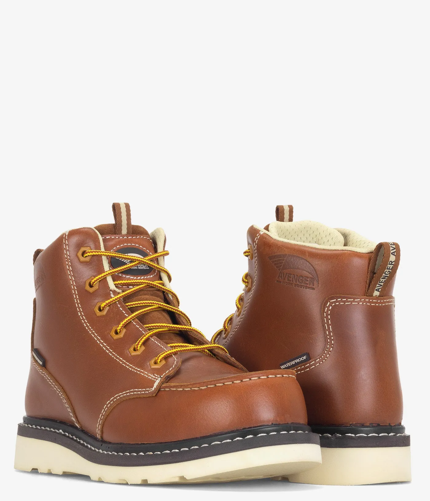 Avenger Moc Toe Carbon Safety Toe Waterproof Wedge Work Boot - Women Dolce Vita Raj Boots